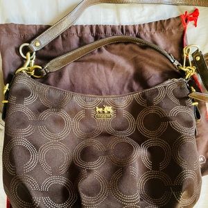 Coach Madison Handbag Brown